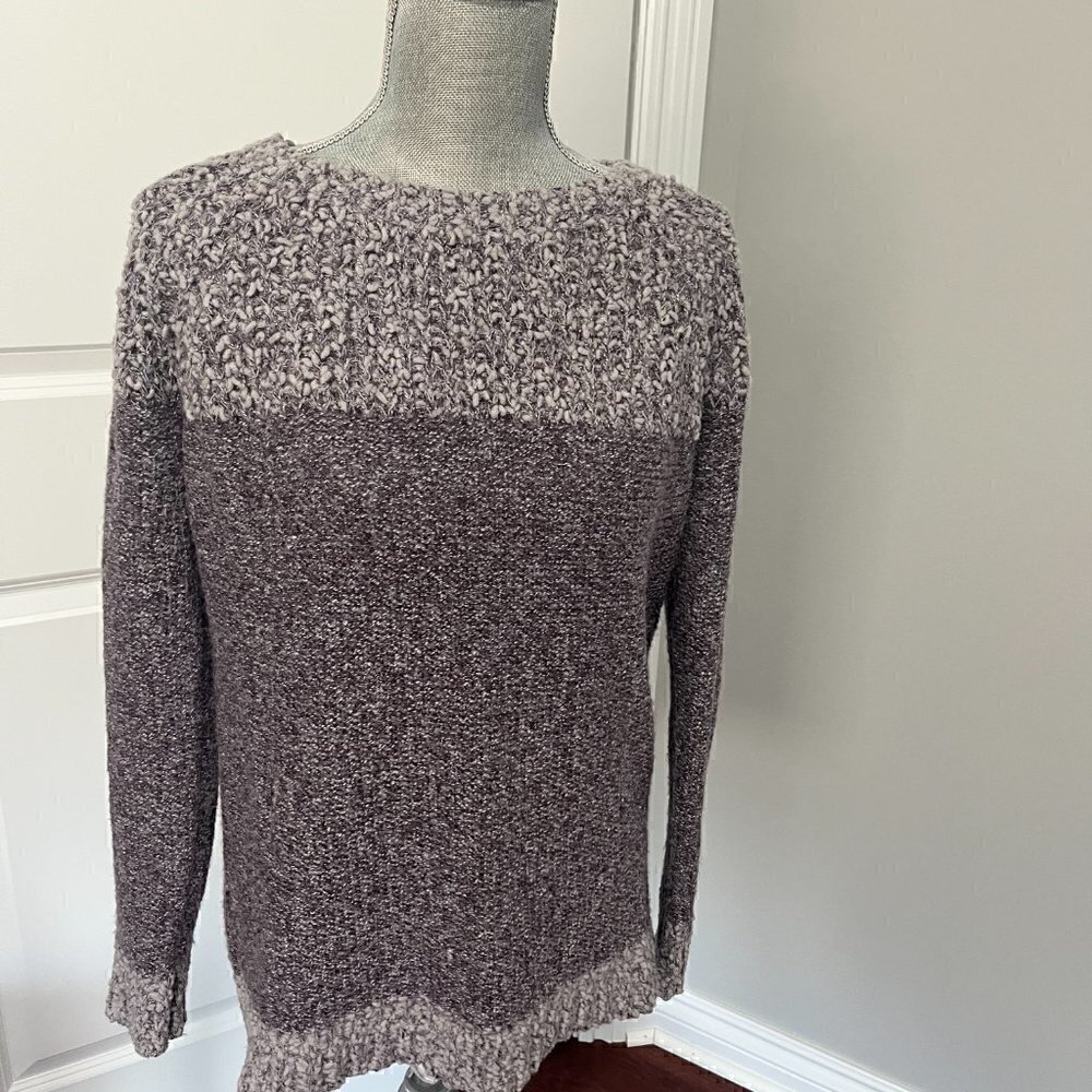 Fate Textured Sweater Purple Size M Excellent Condition - Picture 2 of 3